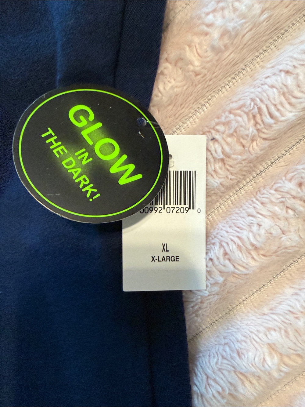 Disney Navy Villains Spirit Jersey-Glows in Dark. - Picture 2 of 4